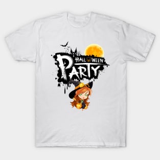 Graphic Style Halloween Party T-Shirt